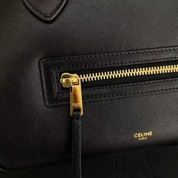 CELINE MEDIUM NEW LUGGAGE IN SUPPLE SHINY LAMBSKIN