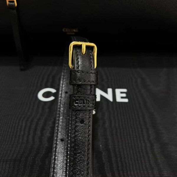 CELINE MEDIUM NEW LUGGAGE IN SUPPLE SHINY LAMBSKIN