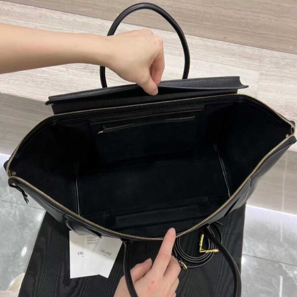 CELINE MEDIUM NEW LUGGAGE IN SUPPLE SHINY LAMBSKIN