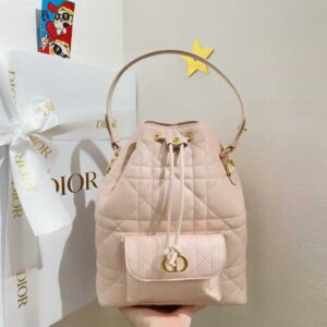 Small Dior Caro Bucket Bag