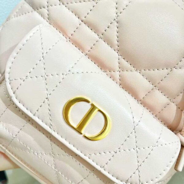 Small Dior Caro Bucket Bag