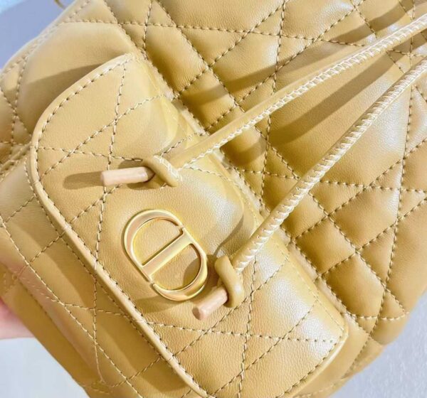 Small Dior Caro Bucket Bag