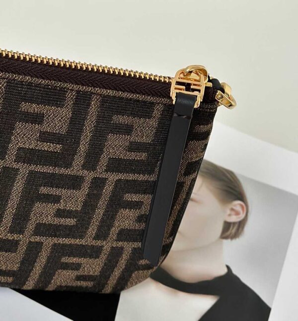 FENDI Flat Baguette Pouch