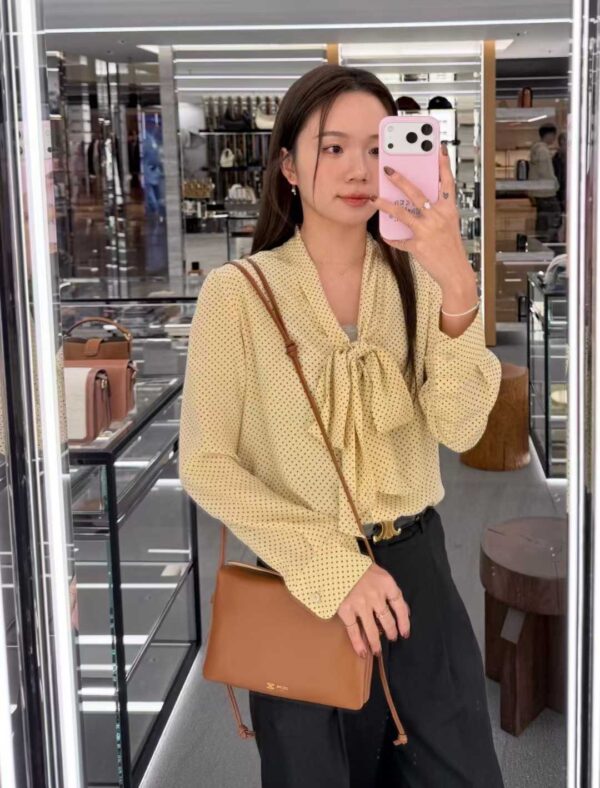 CELINE TRIO FLAP BAG