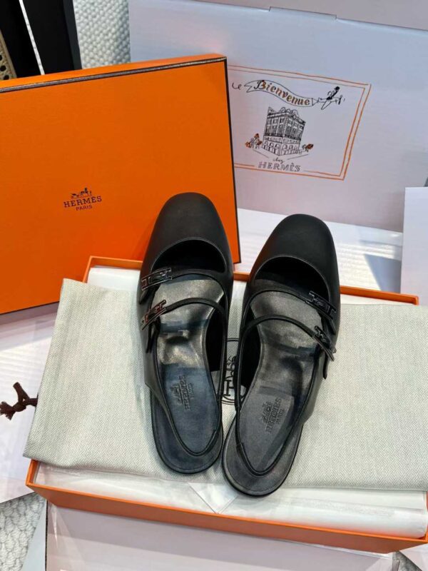 HERMES Mary Jane Shoes