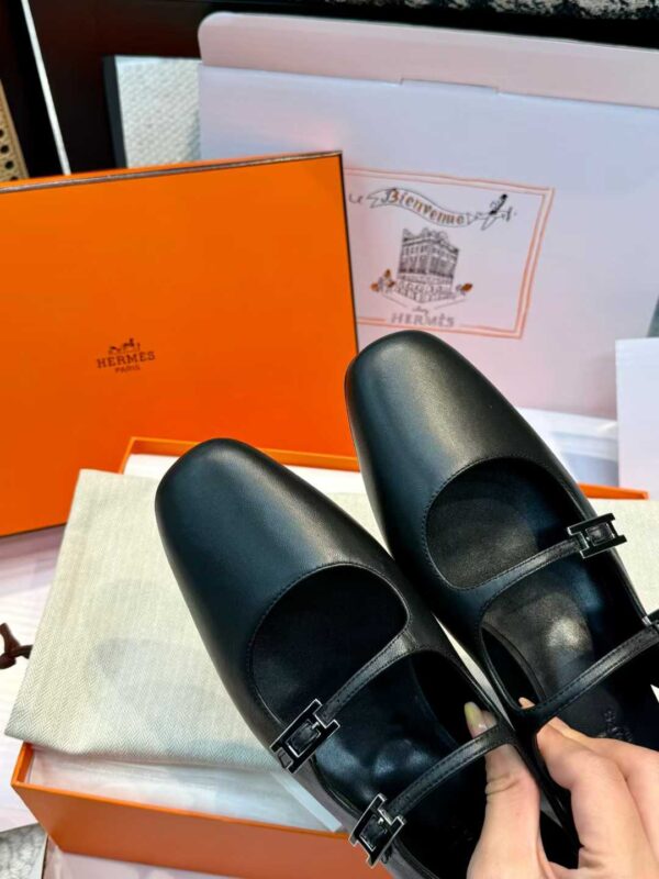 HERMES Mary Jane Shoes