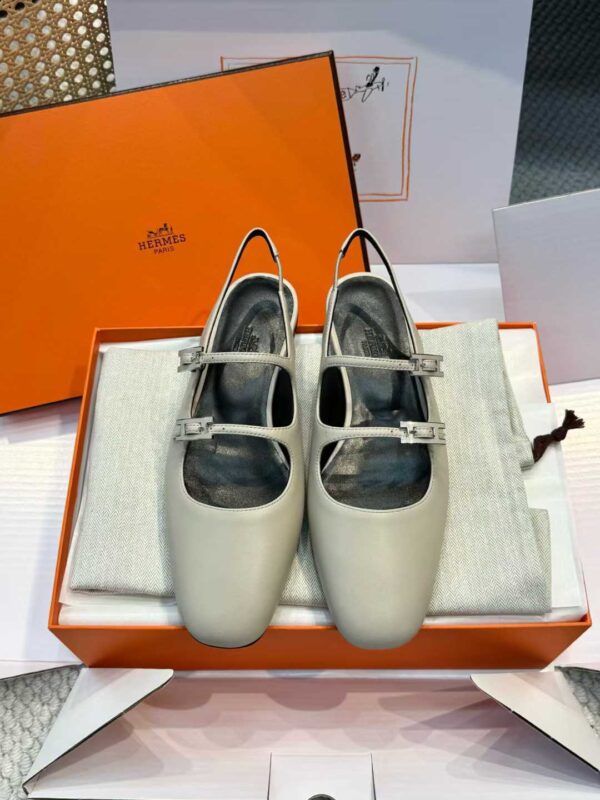 HERMES Mary Jane Shoes
