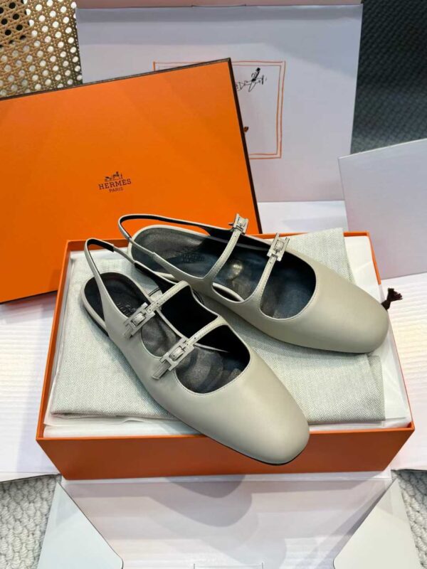 HERMES Mary Jane Shoes