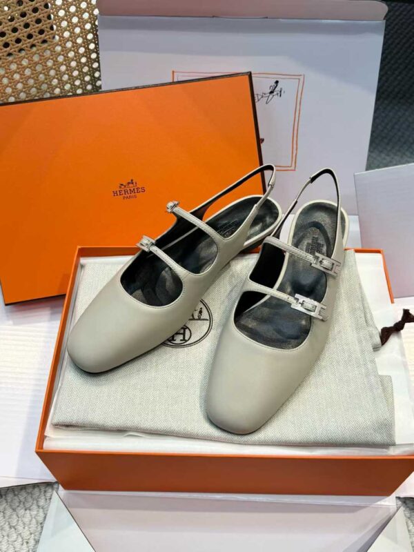 HERMES Mary Jane Shoes
