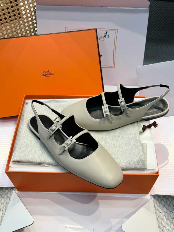 HERMES Mary Jane Shoes