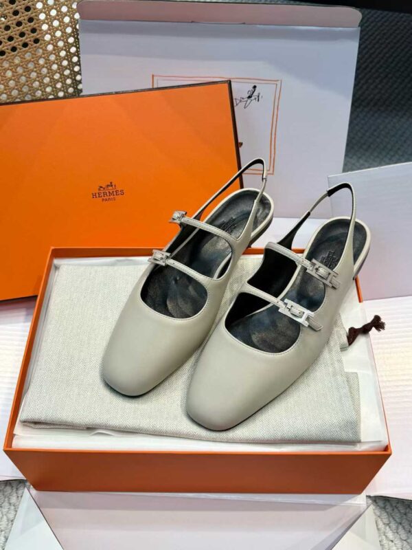 HERMES Mary Jane Shoes