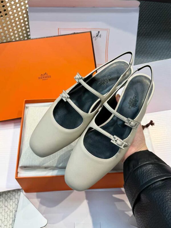 HERMES Mary Jane Shoes