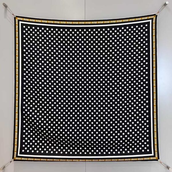 MIUMIU  Square silk scarf