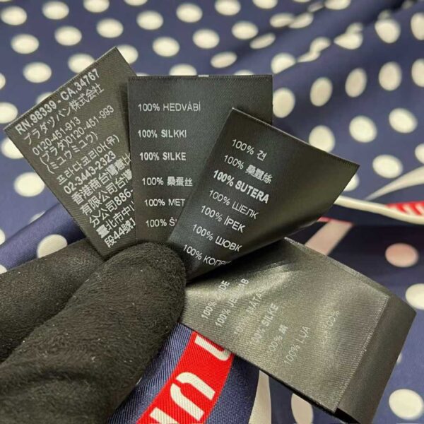 MIUMIU  Square silk scarf