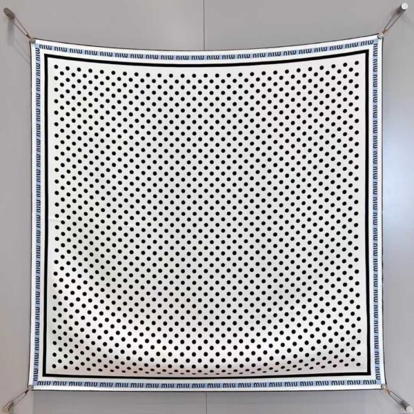 MIUMIU  Square silk scarf