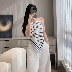 MIUMIU  Square silk scarf