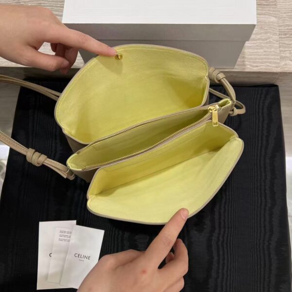 CELINE TRIO FLAP IN Smooth Lambskin