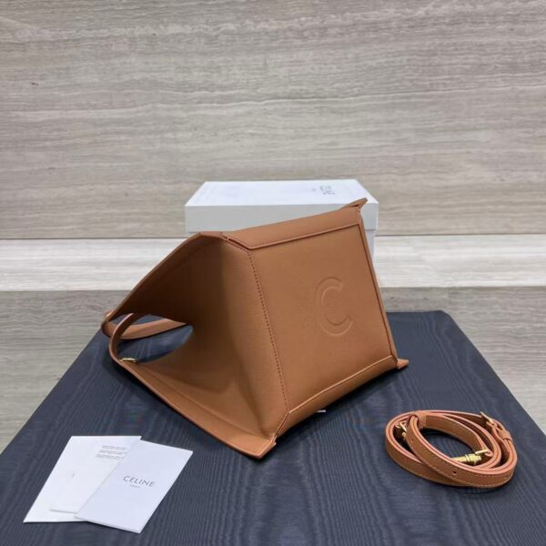 CELINE MEDIUM CUBE BAG IN SUPPLE CALFSKIN