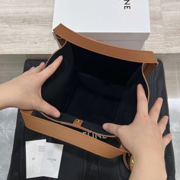 CELINE MEDIUM CUBE BAG IN SUPPLE CALFSKIN