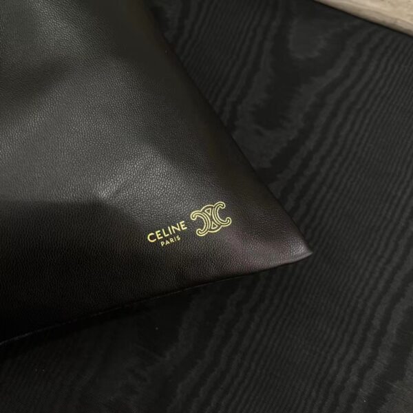 CELINE SMALL CRYSTAL POUCH IN LAMBSKIN