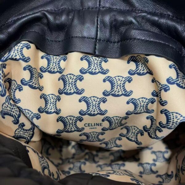 CELINE SMALL CRYSTAL POUCH IN LAMBSKIN