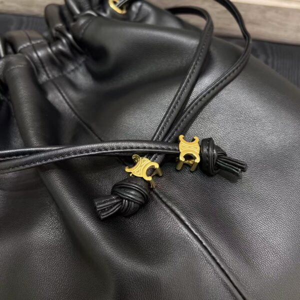 CELINE SMALL CRYSTAL POUCH IN LAMBSKIN