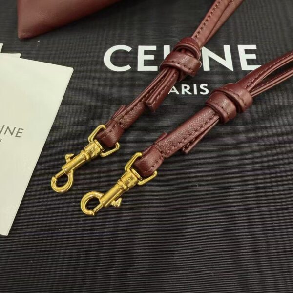 CELINE SMALL CRYSTAL POUCH IN LAMBSKIN