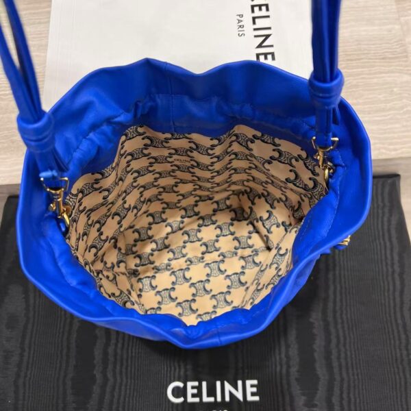 CELINE SMALL CRYSTAL POUCH IN LAMBSKIN