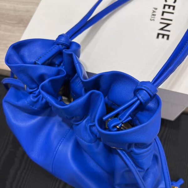 CELINE SMALL CRYSTAL POUCH IN LAMBSKIN