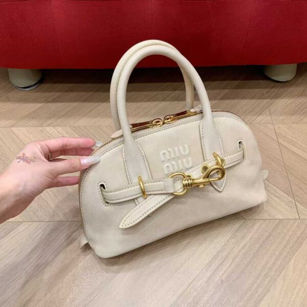 MIUMIU  Aventure nappa leather bag