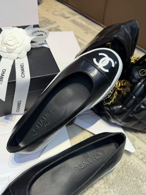 CHANEL Flat Mary Jane Shoes