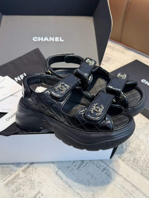 CHANEL Platform sandals