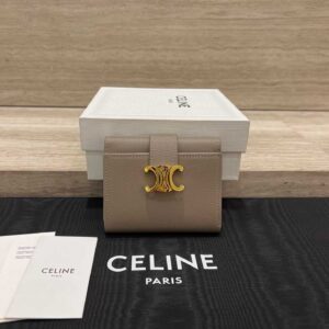 CELINE FINE STRAP WALLET NINO IN SUPPLE GRAINED CALFSKIN