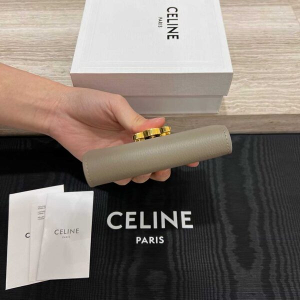 CELINE FINE STRAP WALLET NINO IN SUPPLE GRAINED CALFSKIN