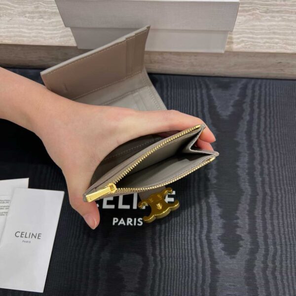 CELINE FINE STRAP WALLET NINO IN SUPPLE GRAINED CALFSKIN