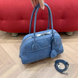 MIUMIU Vivant nappa leather bag