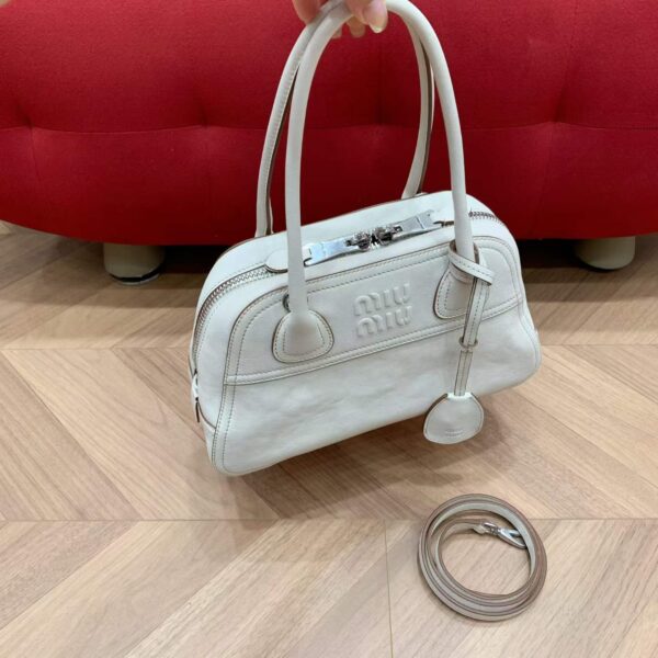 MIUMIU Vivant nappa leather bag