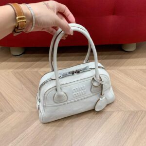 MIUMIU Vivant nappa leather bag