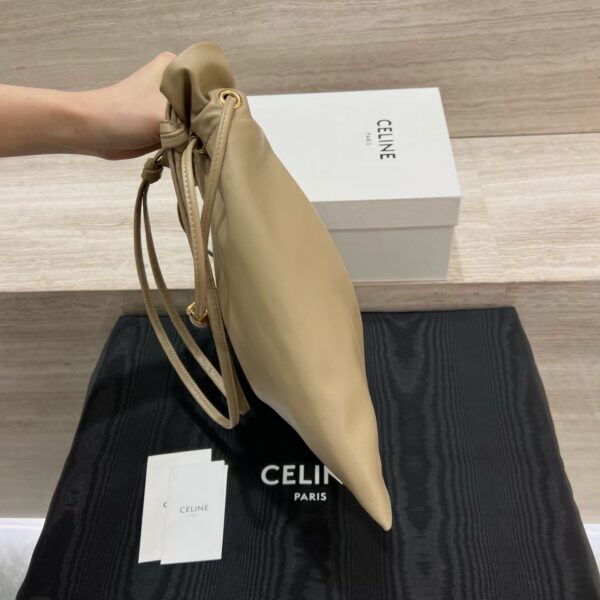 CELINE SMALL CRYSTAL POUCH IN LAMBSKIN