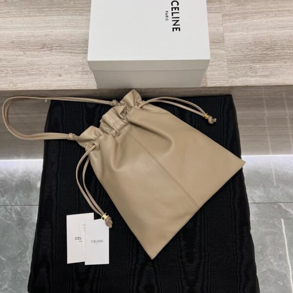 CELINE SMALL CRYSTAL POUCH IN LAMBSKIN