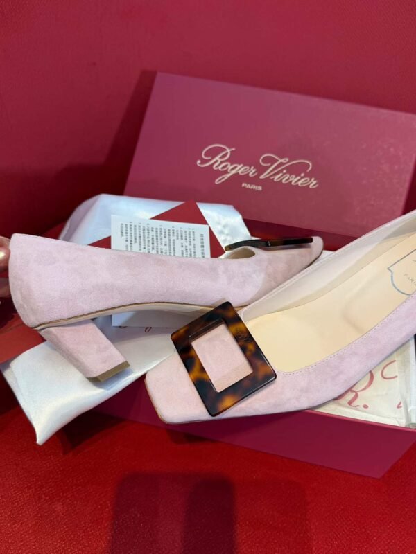 RV Tortoiseshell buckle heels