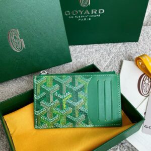 GOYARD  Bourbon zipped card holder