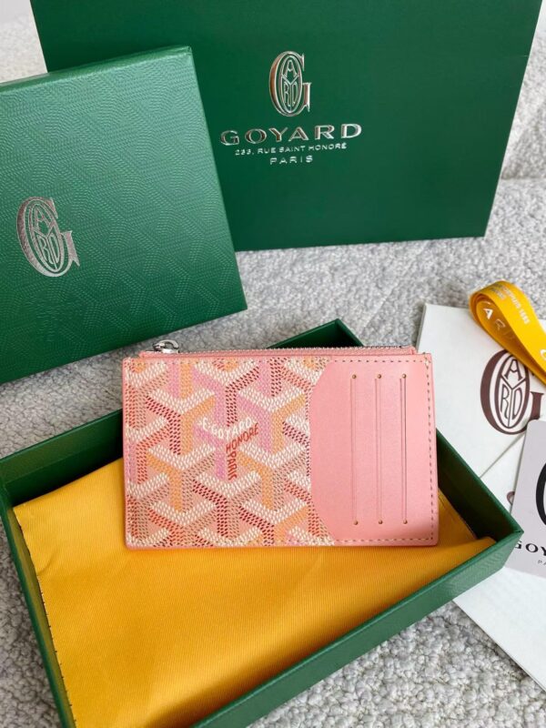 GOYARD Bourbon zipped card holder