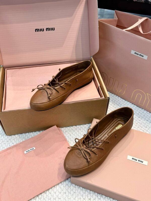 MIUMIU Vintage bow ballet shoes