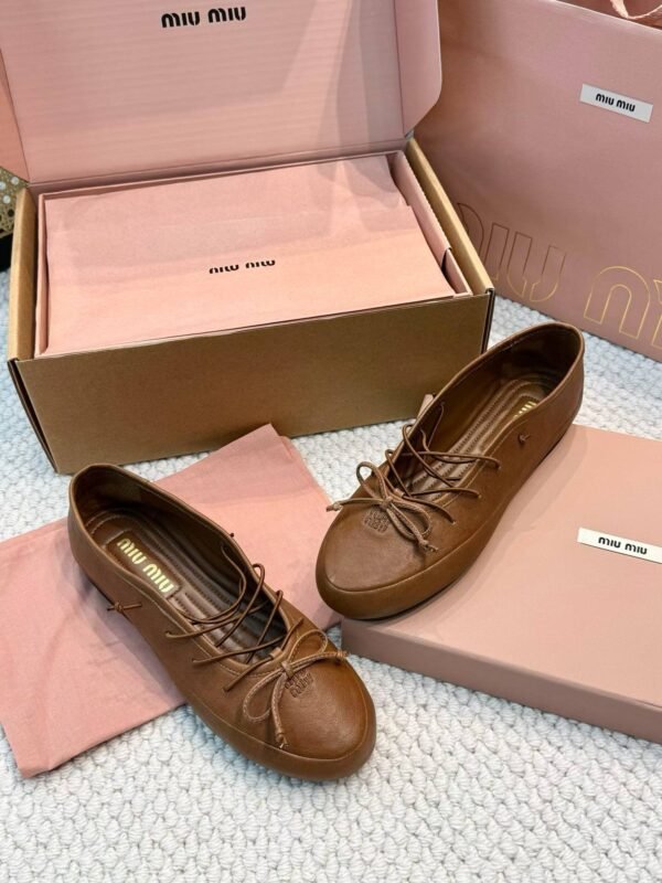 MIUMIU Vintage bow ballet shoes
