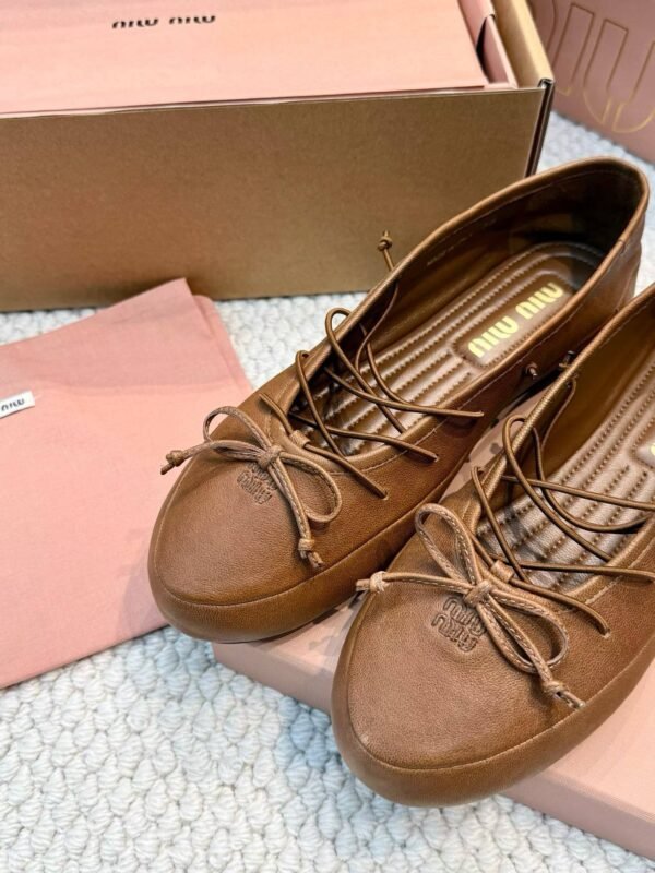 MIUMIU Vintage bow ballet shoes