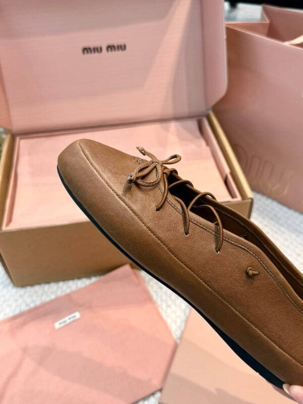 MIUMIU Vintage bow ballet shoes