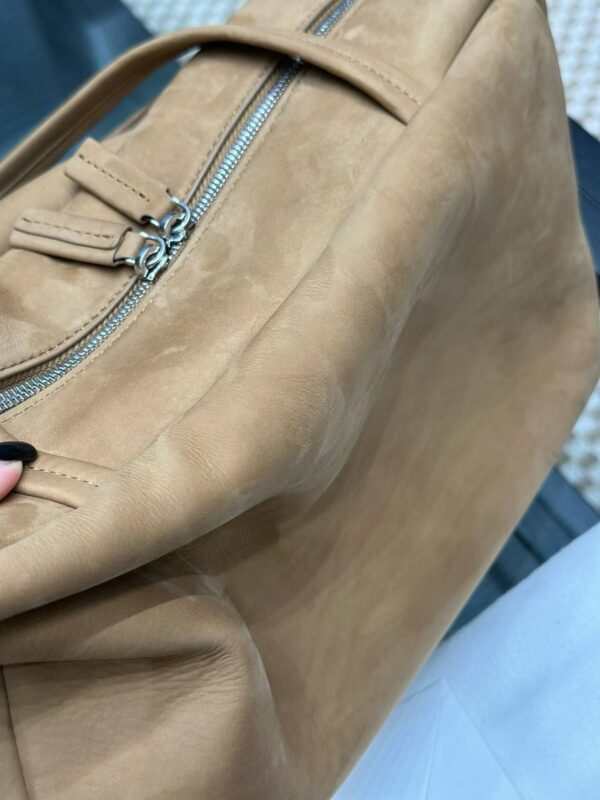 THE ROW Astra Leather Bowling Bag