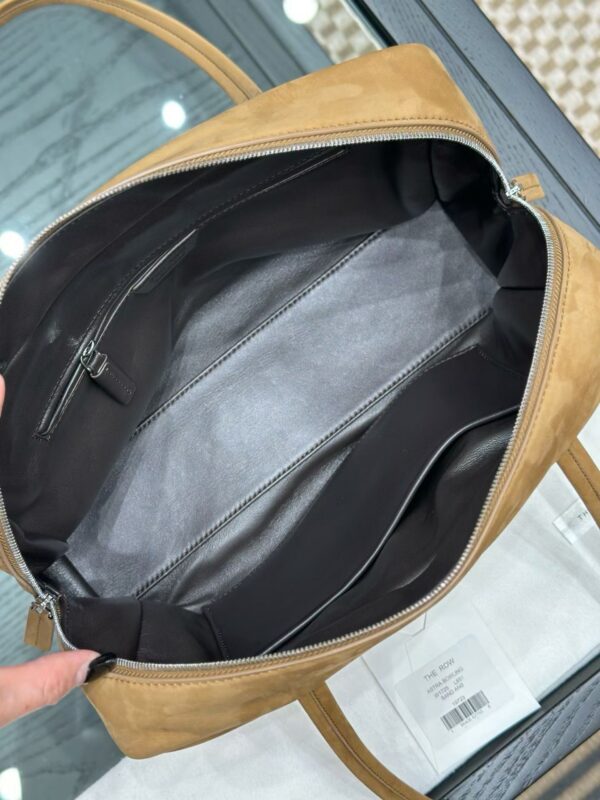 THE ROW Astra Leather Bowling Bag