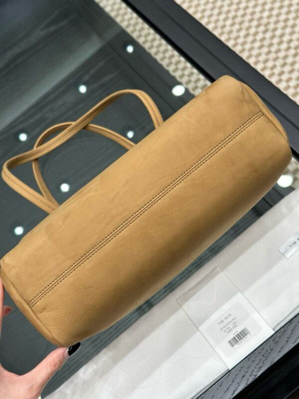 THE ROW Astra Leather Bowling Bag